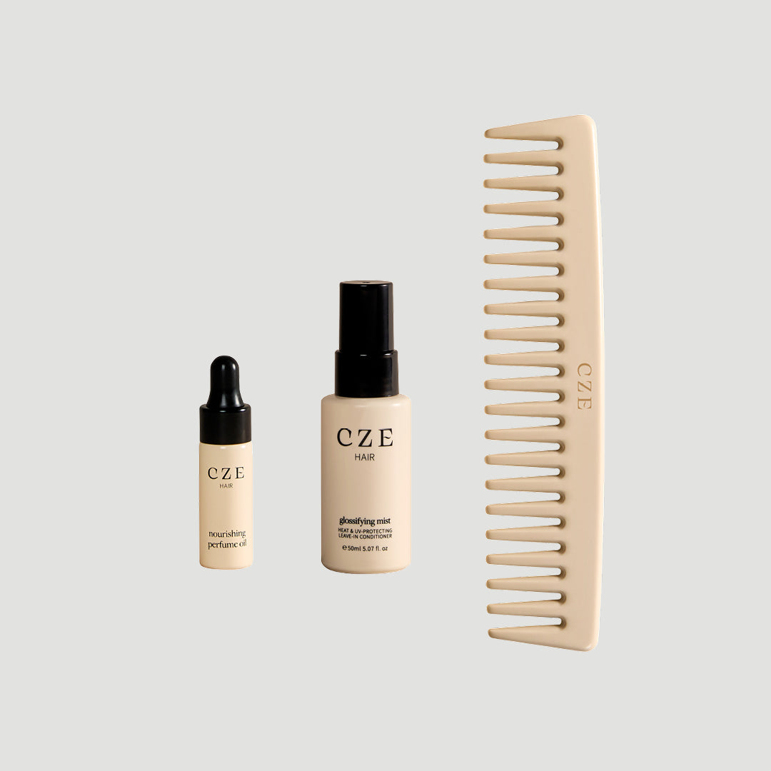 On-The-Go Set – Mini Haircare Essentials for Travel | CZE Hair