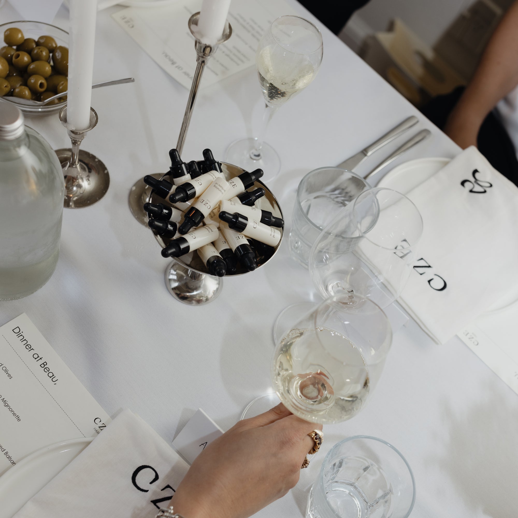 An Intimate Dinner Celebrating The Launch of CZE Hair