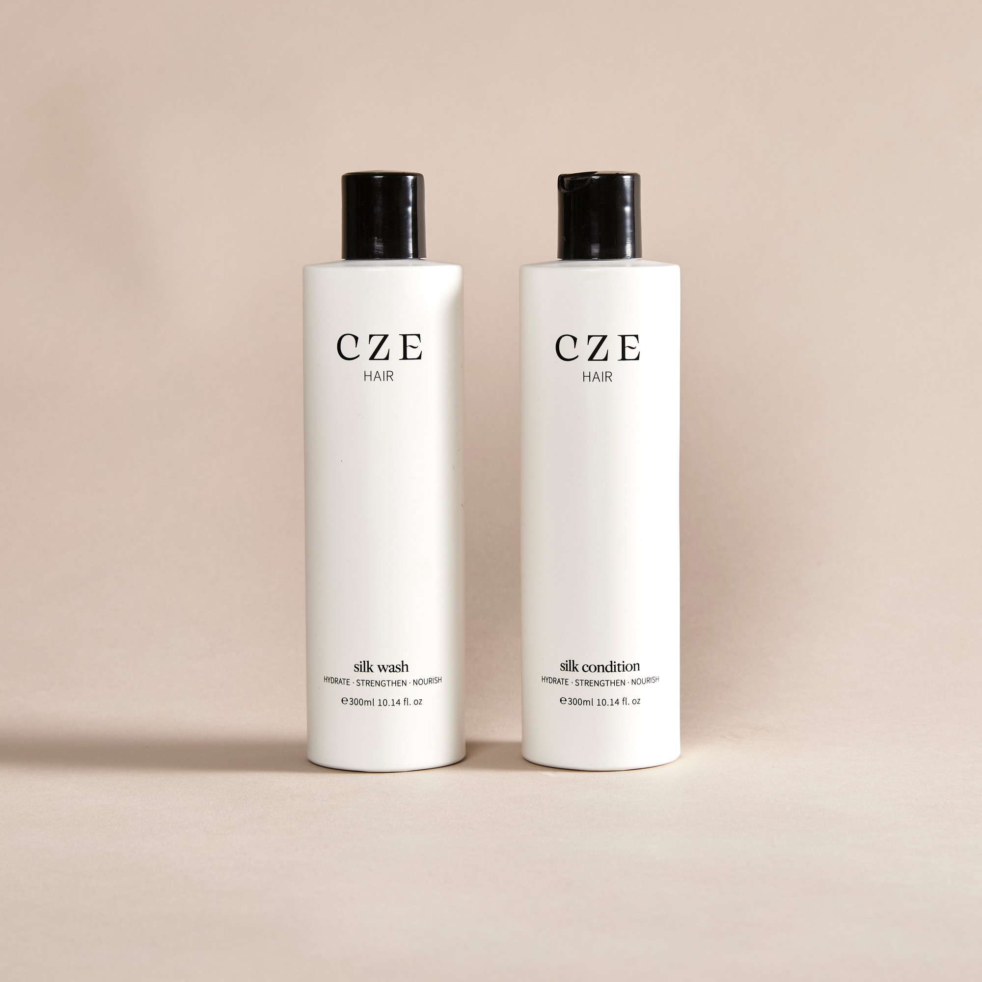 Natural shampoo and conditioner set